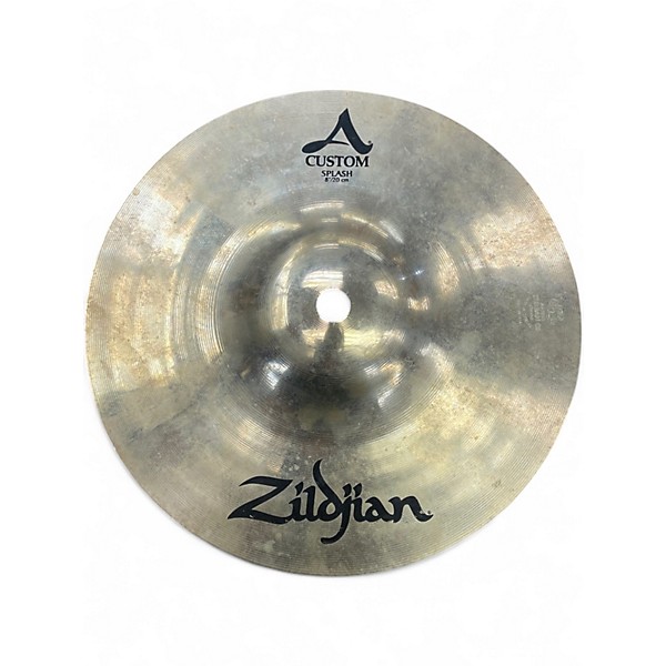 Used Zildjian 8in A Custom Splash Cymbal