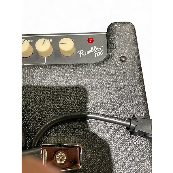 Used Fender Rumble 100 1x15 100W Bass Combo Amp