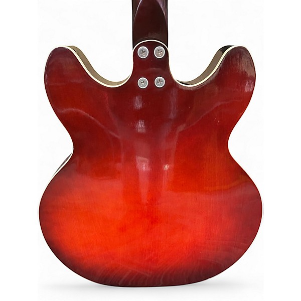 Used Harmony ROCKET RED Hollow Body Electric Guitar