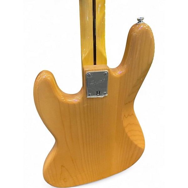 Used Squier Classic Vibe 70s Jazz Bass Natural Electric Bass Guitar