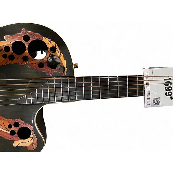 Used Ovation Adamas  Faded Gray Acoustic Guitar