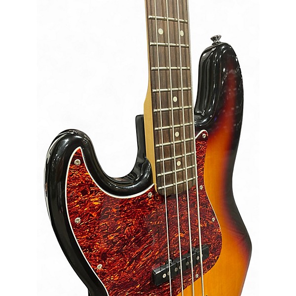 Used Squier Classic vibe 60s Jazz Bass Sunburst Electric Bass Guitar