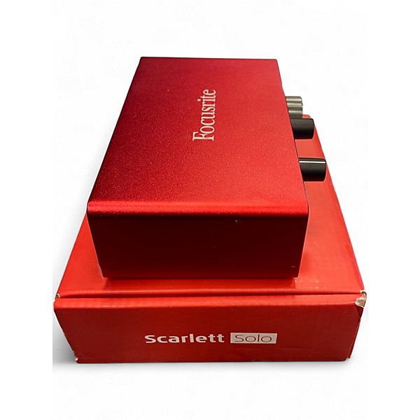 Used Focusrite Scarlett Solo Gen 3 Audio Interface