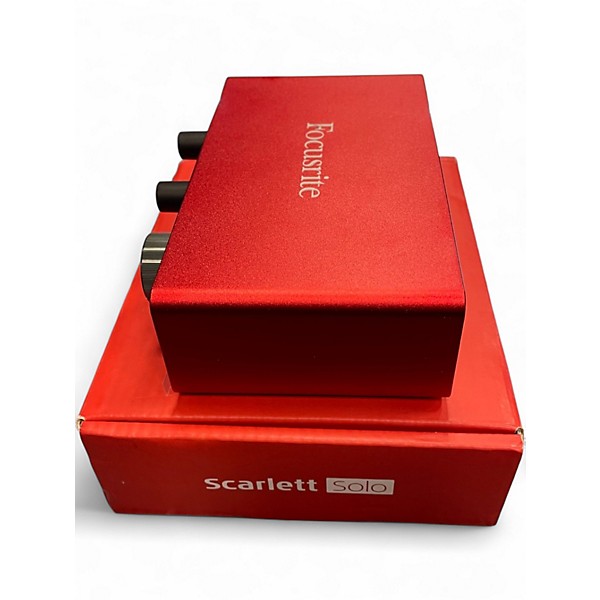 Used Focusrite Scarlett Solo Gen 3 Audio Interface
