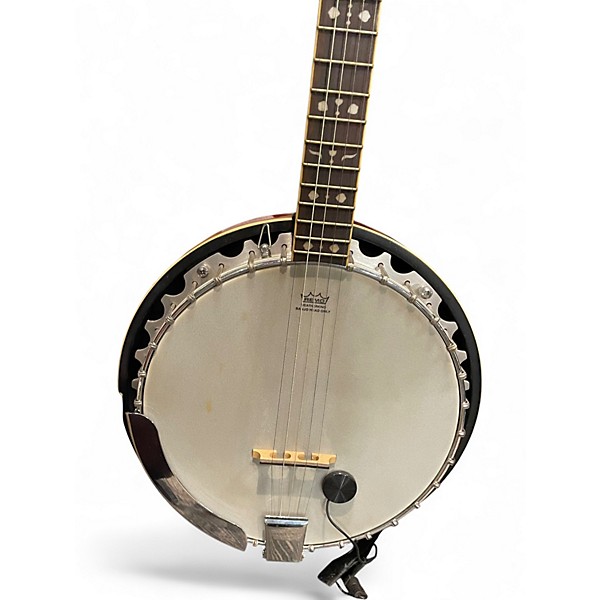 Used Fender FB54 5 String Natural Banjo