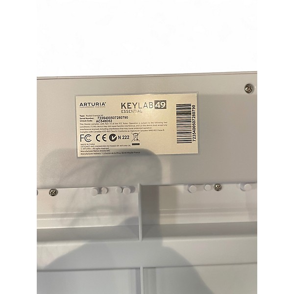 Used Arturia Keylab 49 Key MIDI Controller