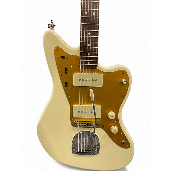 Used 2022 Squier J Mascis Jazzmaster Olympic White Solid Body Electric Guitar