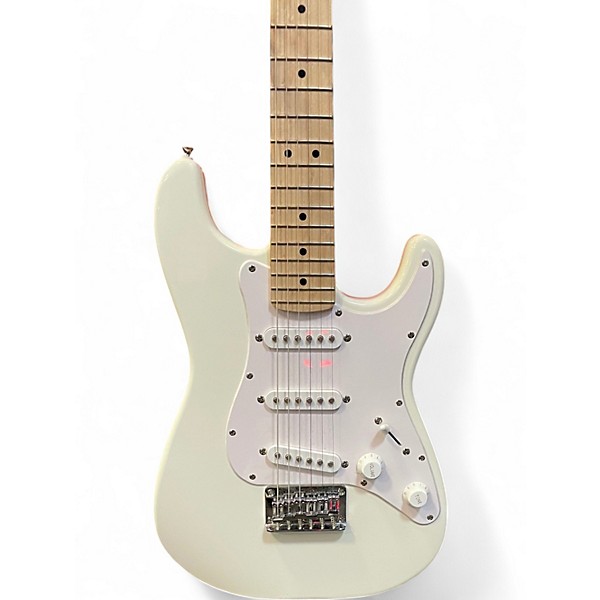 Used Squier Mini Affinity Stratocaster Olympic White Electric Guitar