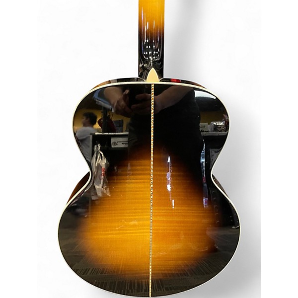 Used Eastman AC630 Sunburst Acoustic Electric Guitar