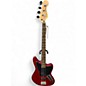 Used Squier Vintage Modified Jaguar Bass RED Electric Bass Guitar thumbnail