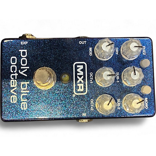 Used MXR POLY BLUE OCTAVE Effect Pedal