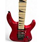 Used Jackson JS34Q Dinky Flat Red Solid Body Electric Guitar