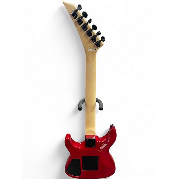 Used Jackson JS34Q Dinky Flat Red Solid Body Electric Guitar