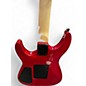 Used Jackson JS34Q Dinky Flat Red Solid Body Electric Guitar