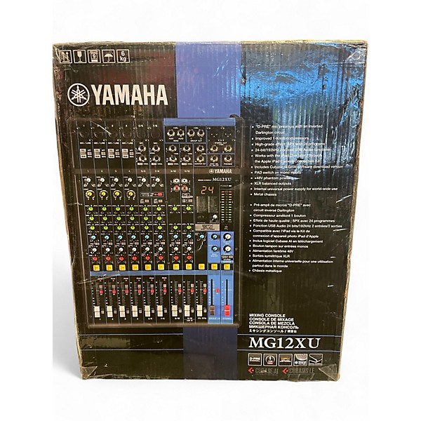Used 2022 Yamaha MG12XU Unpowered Mixer