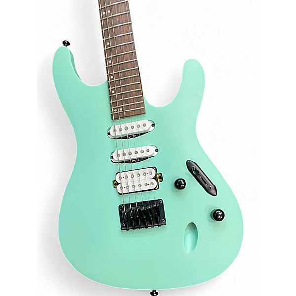 Used Ibanez S561 Seafoam Green Solid Body Electric Guitar