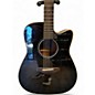Used Yamaha A1M Transparent black Acoustic Electric Guitar