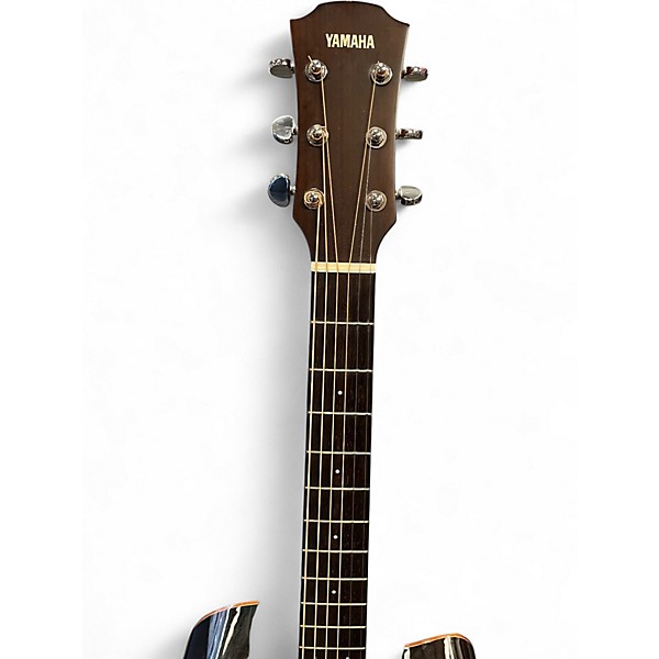 Used Yamaha A1M Transparent black Acoustic Electric Guitar