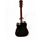 Used Yamaha A1M Transparent black Acoustic Electric Guitar