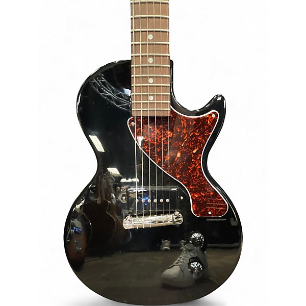 Used Gibson Les Paul Junior Black Solid Body Electric Guitar