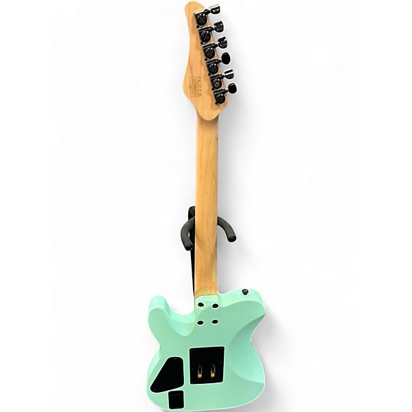 Used Schecter Guitar Research SVSS PT-SR Seafoam Green Solid Body Electric Guitar