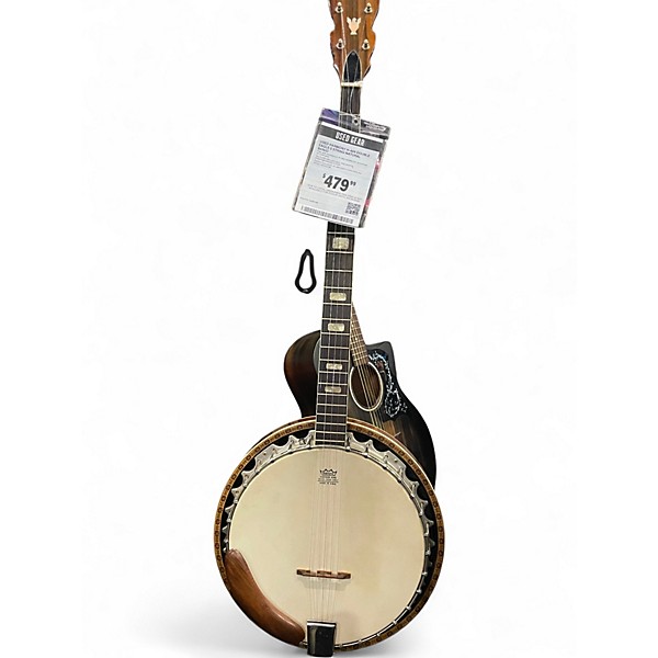 Used Harmony H-409 DOUBLE EAGLE 5 STRING Natural Banjo