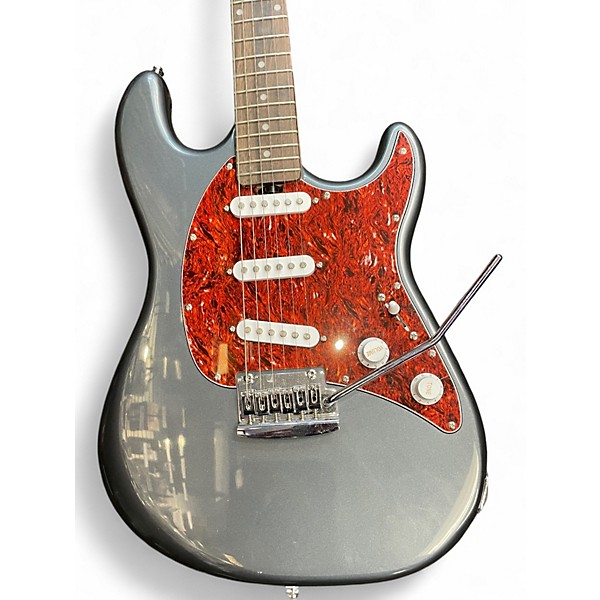 Used Sterling by Music Man CUTLASS Metallic Gray Solid Body Electric Guitar