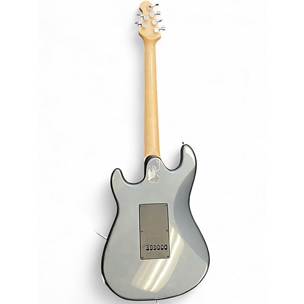 Used Sterling by Music Man CUTLASS Metallic Gray Solid Body Electric Guitar