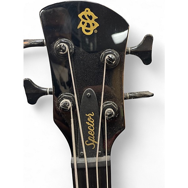 Used Spector Performer 4 Black Electric Bass Guitar