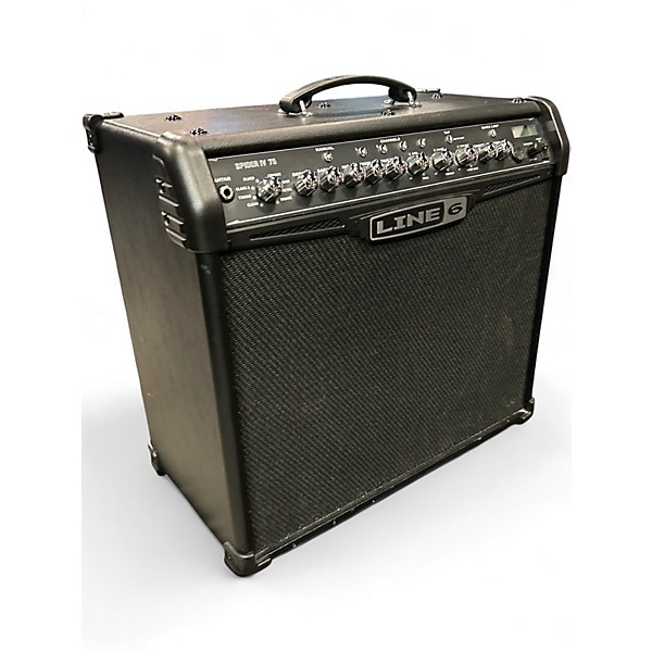 Used Line 6 Spider IV 75W 1x12 Guitar Combo Amp