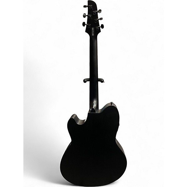Used Ibanez TCY621 Satin Black Acoustic Electric Guitar