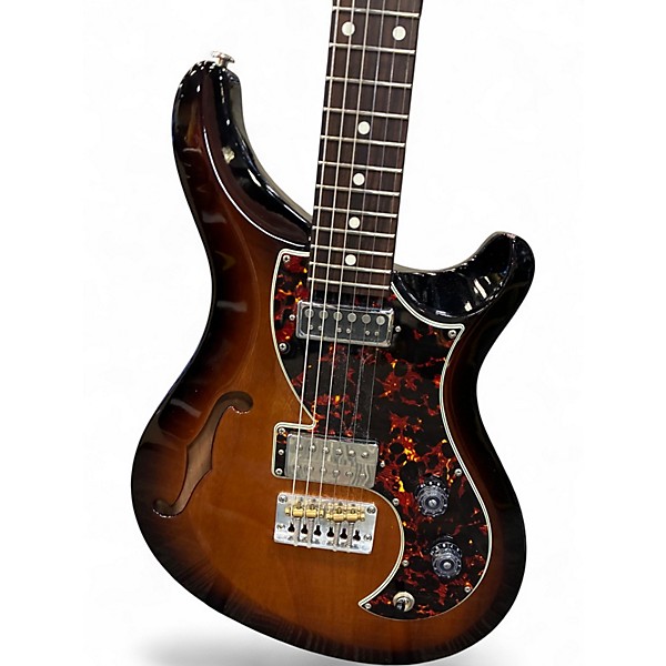 Used PRS VELLA S2 Tobacco Sunburst Hollow Body Electric Guitar
