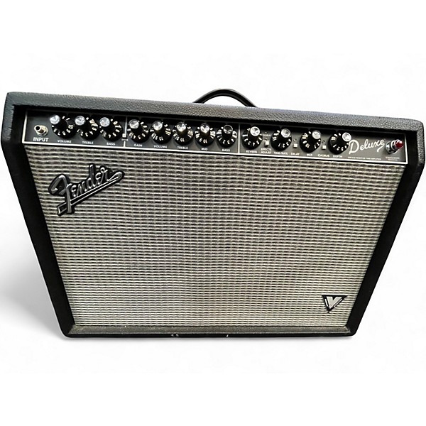 Used Fender Deluxe VM 40W 1x12 Tube Guitar Combo Amp