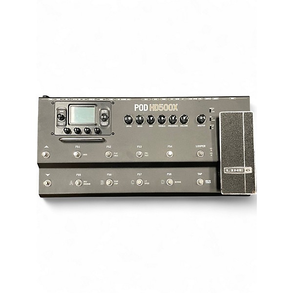 Used Line 6 Pod HD500X Amp Modeler Effect Processor