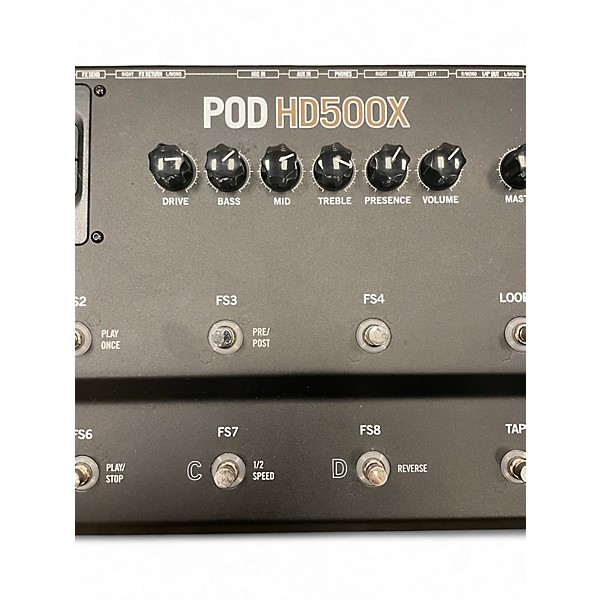 Used Line 6 Pod HD500X Amp Modeler Effect Processor