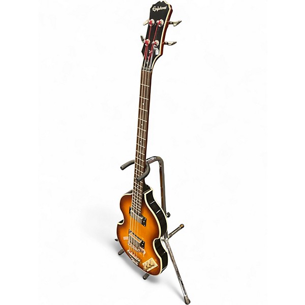 Used Epiphone Viola 2 Color Sunburst Electric Bass Guitar