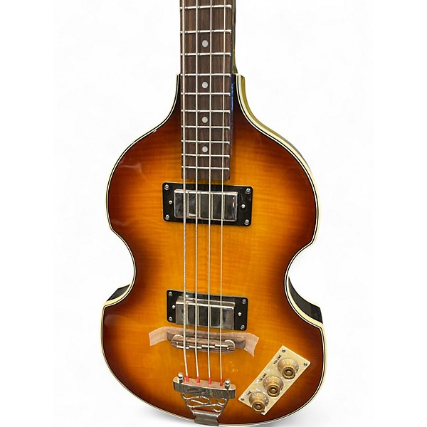 Used Epiphone Viola 2 Color Sunburst Electric Bass Guitar