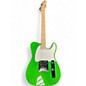 Used Squier Esquire Lime Green Solid Body Electric Guitar thumbnail