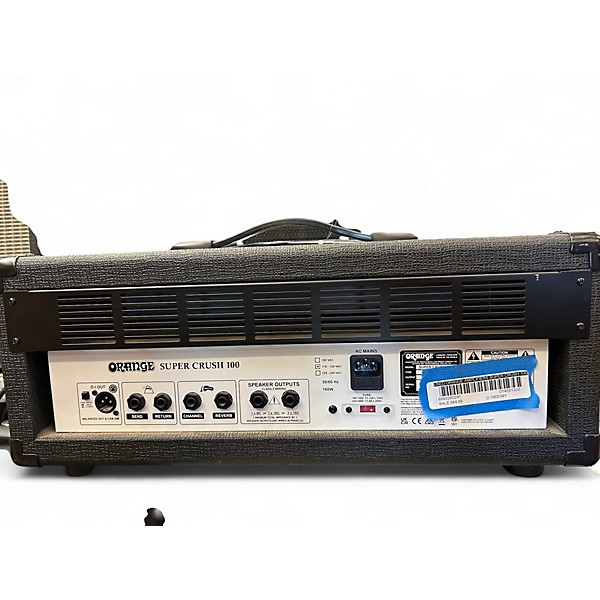 Used Orange Amplifiers Super Crush 100 Solid State Guitar Amp Head