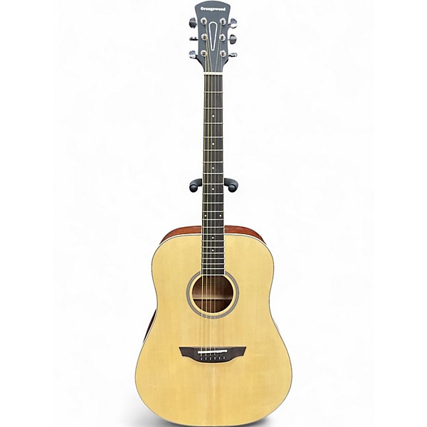 Used Orangewood Manhattan S Natural Acoustic Guitar