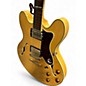 Used Epiphone Sheraton Natural Hollow Body Electric Guitar