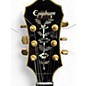 Used Epiphone Sheraton Natural Hollow Body Electric Guitar
