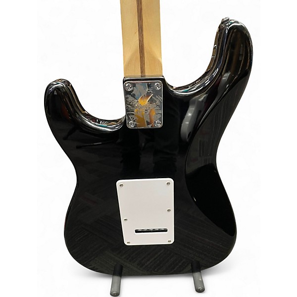 Used Squier Bullet Stratocaster Black Solid Body Electric Guitar