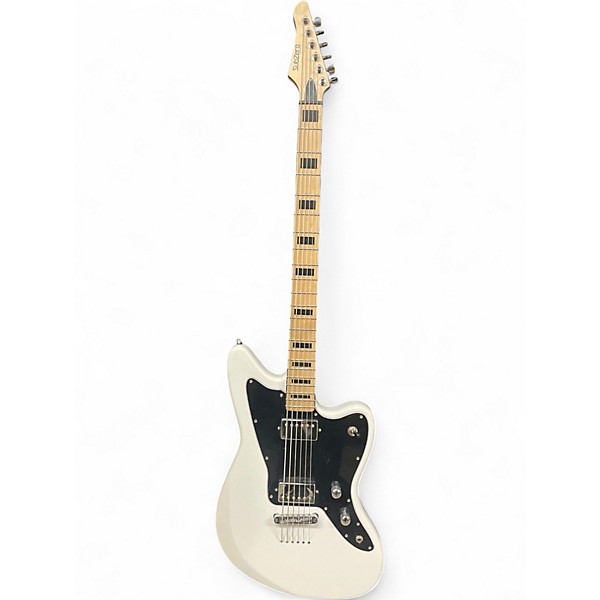 Used Subzero Rogue VI Classic White Electric Bass Guitar