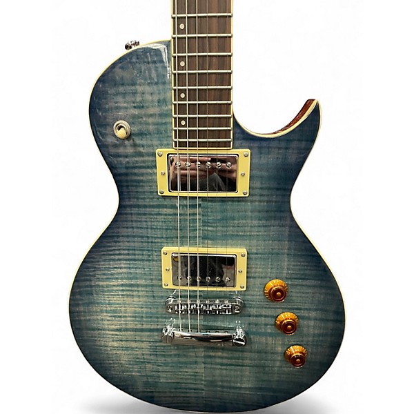 Used Mitchell MS470 Blue Burst Solid Body Electric Guitar