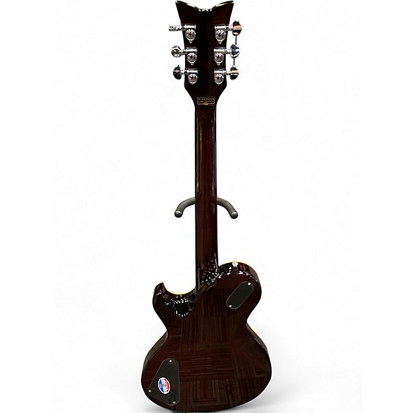 Used Schecter Guitar Research Solo 6 Standard Dark Brown Sunburst Solid Body Electric Guitar
