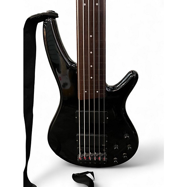 Used Ibanez SR406 Black Electric Bass Guitar