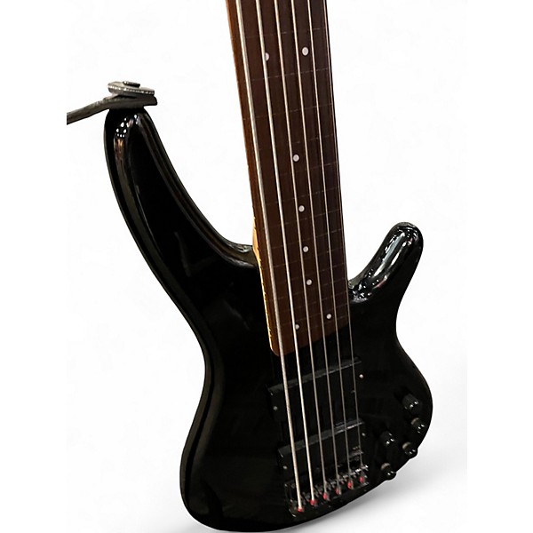 Used Ibanez SR406 Black Electric Bass Guitar