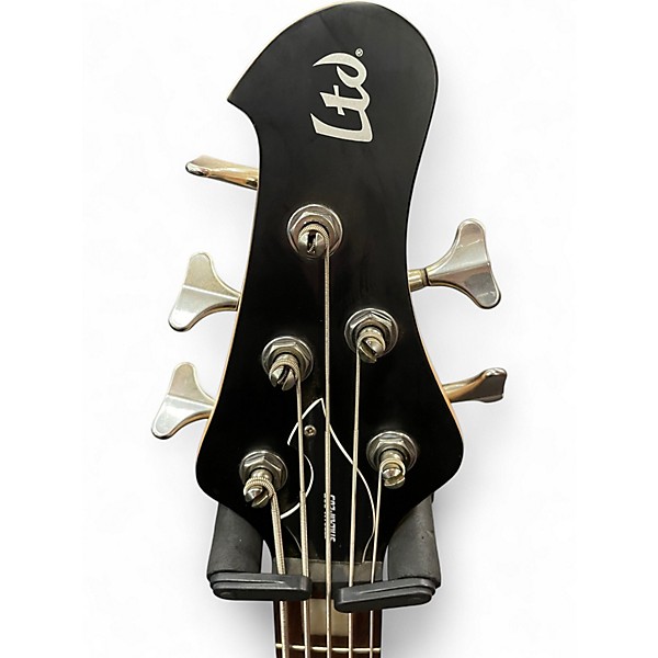 Used Esp  LTD STREAM 205 Satin Black Electric Bass Guitar