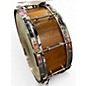 Used Unknown 14in Solid Shell Snare natural Drum